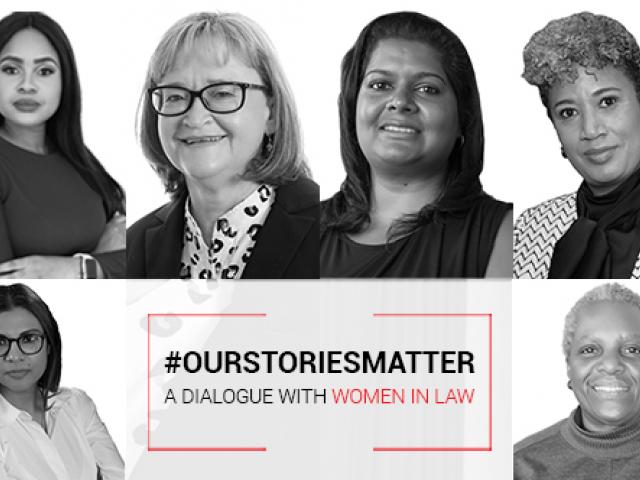 #OurStoriesMatter - A dialogue with women in law 